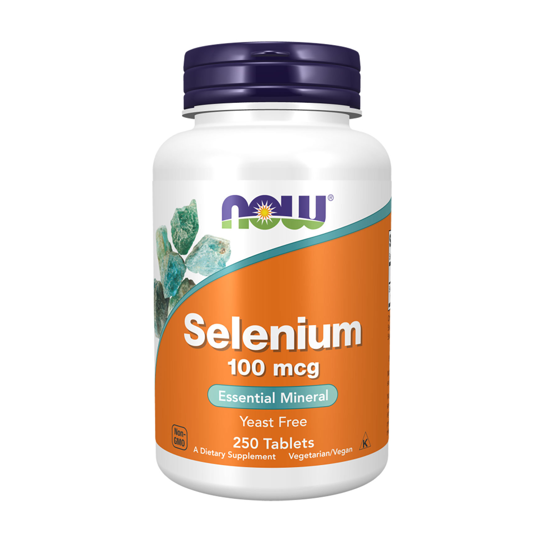 Селен Now Foods Selenium 100 мкг, 250 таблеток